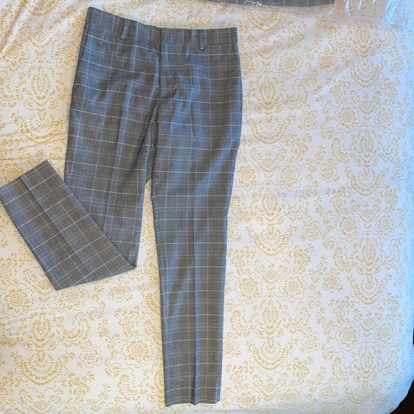 COPY - H&M - Skinny Fit Wool Blend Suit Pants - Picture 3 of 5